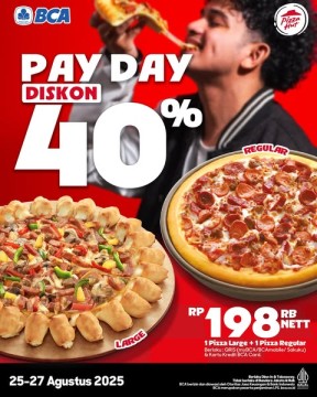 Promo Gajian Pizza Hut. (Instagram)
